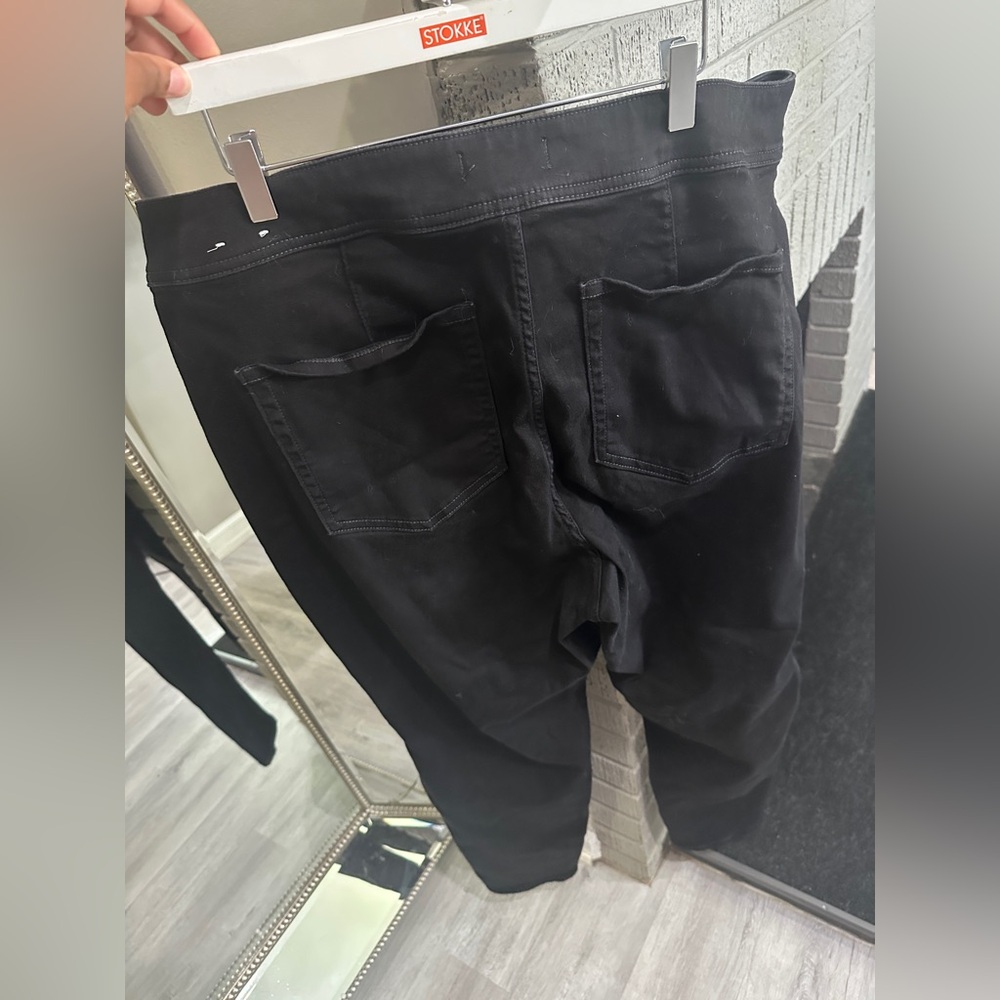 Lane Bryant High Rise Black Jeans - Picture 2 of 3